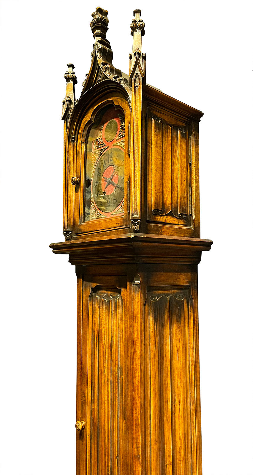 Gothic Style Grandfather Clock
