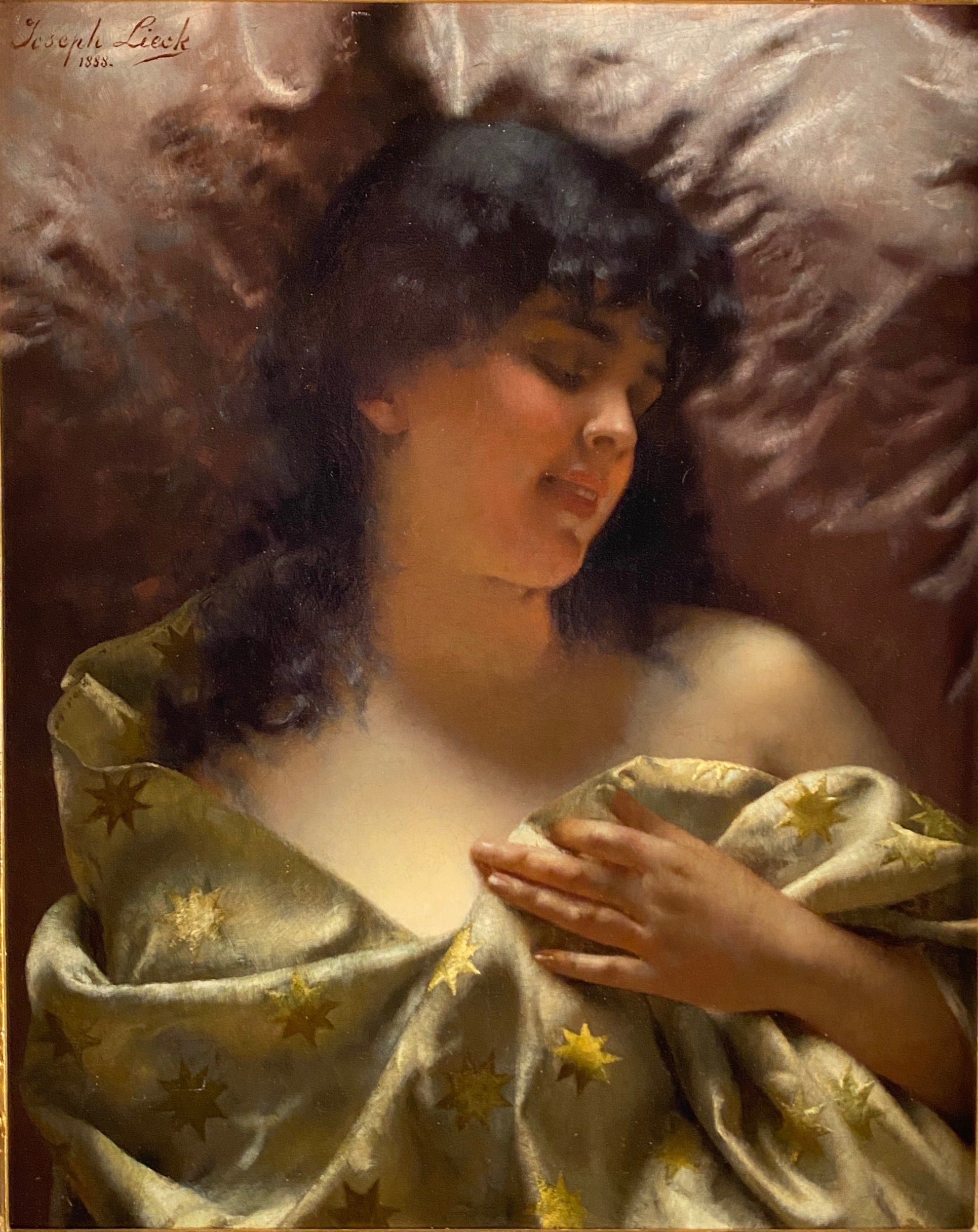 Sleeping Beauty (c. 1888) by Joseph Lieck – Anthonys Fine Art