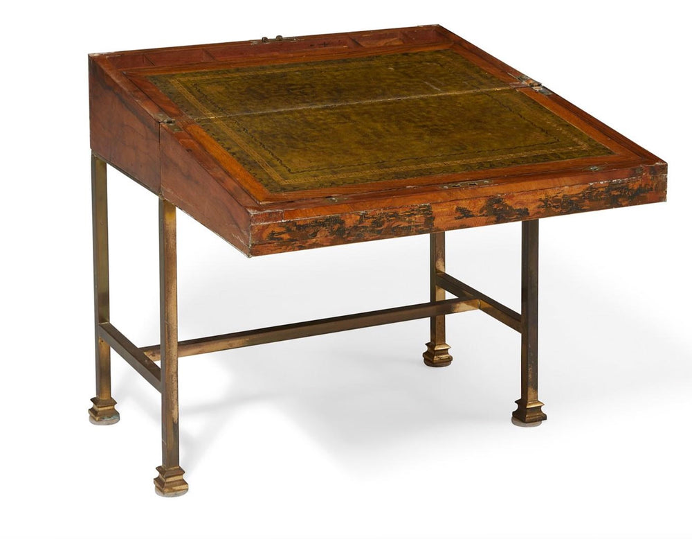 19th Century English Walnut Lap Desk