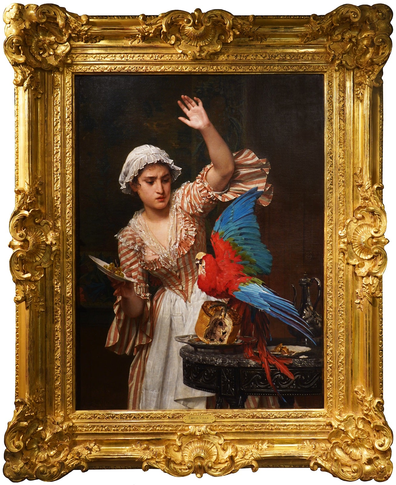 La Collation, 1872 by Émile Villa Anthonys Fine Art & Antiques La Collation, 1872 by Émile Villa Anthonys Fine Art & Antiques