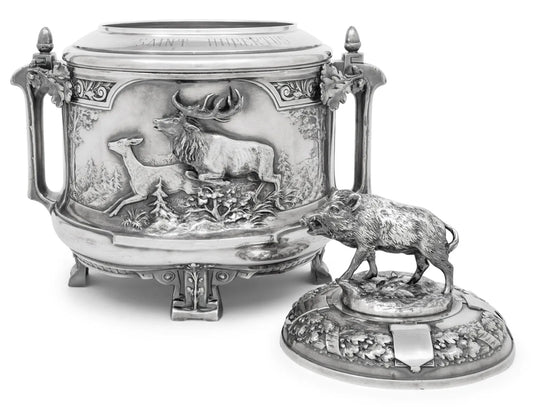 Early 20th Century German Silver-Plate Tureen