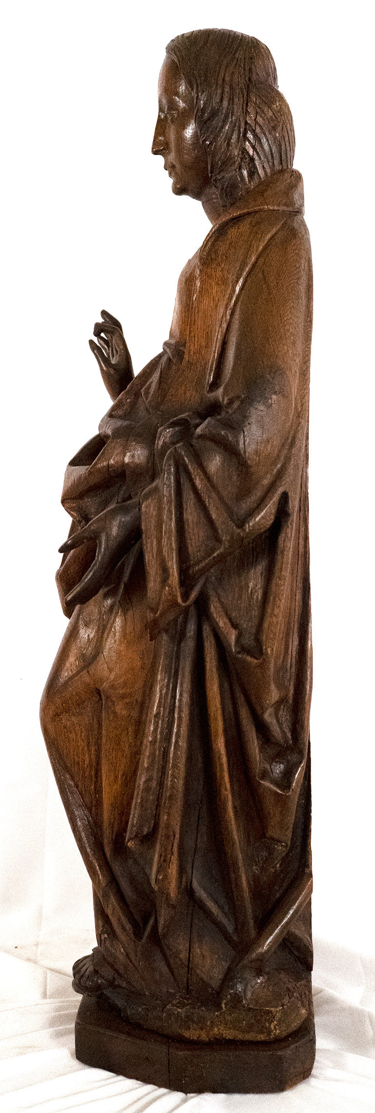 Early 16th Century Madonna Oak Sculpture
