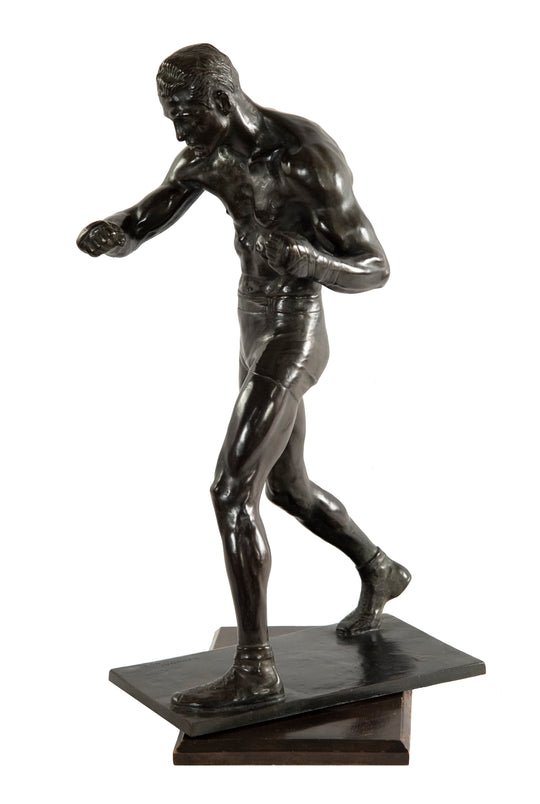 Prize Fighter, Enzo Fiermonte, (1931) by Mahonri Young