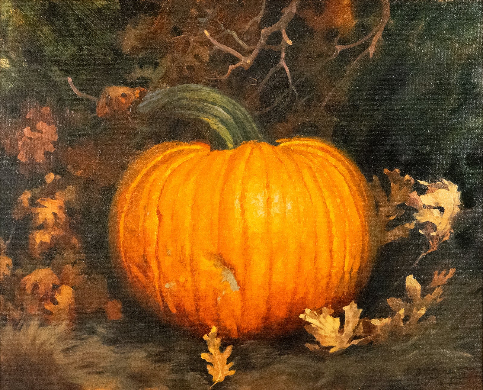 October Rust by Bill Sturgis – Anthonys Fine Art & Antiques