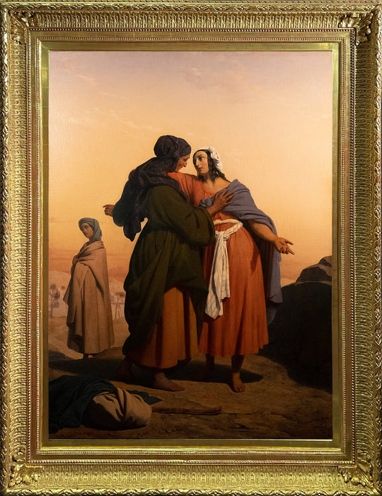 Ruth and Naomi by Jean Baptiste Auguste Leloir