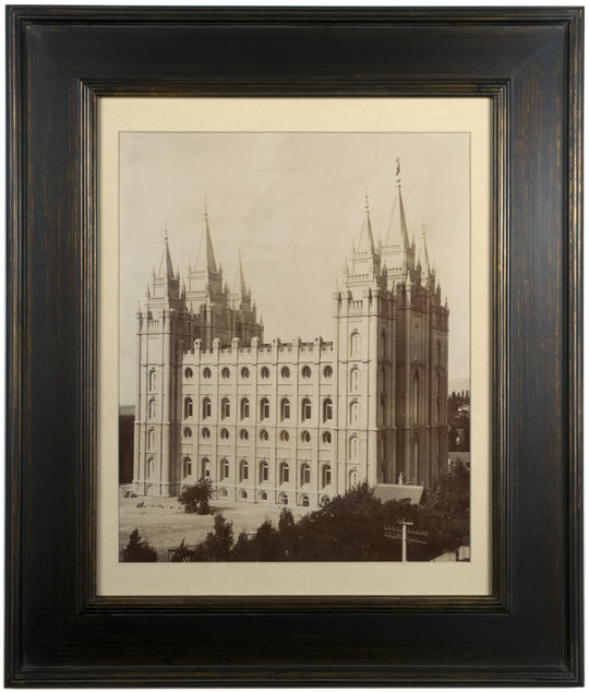 An 1893 Photograph of the Salt Lake Temple