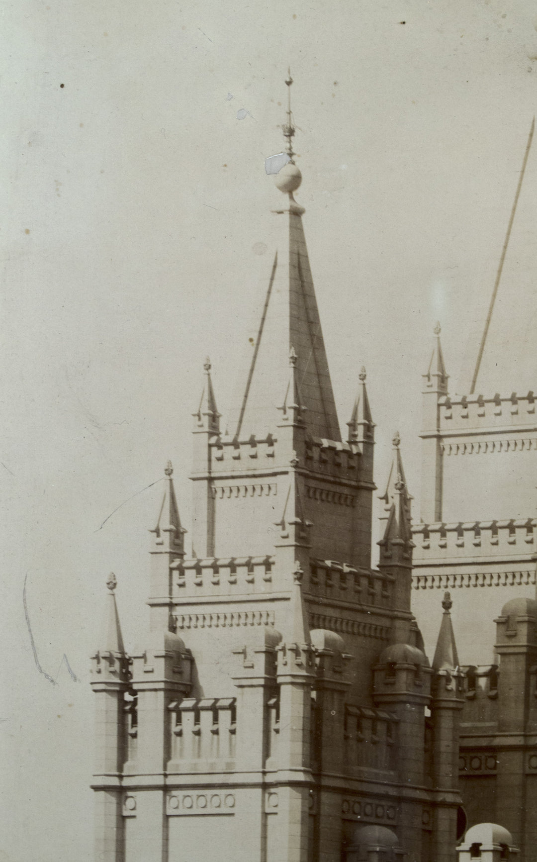 An 1893 Photograph of the Salt Lake Temple