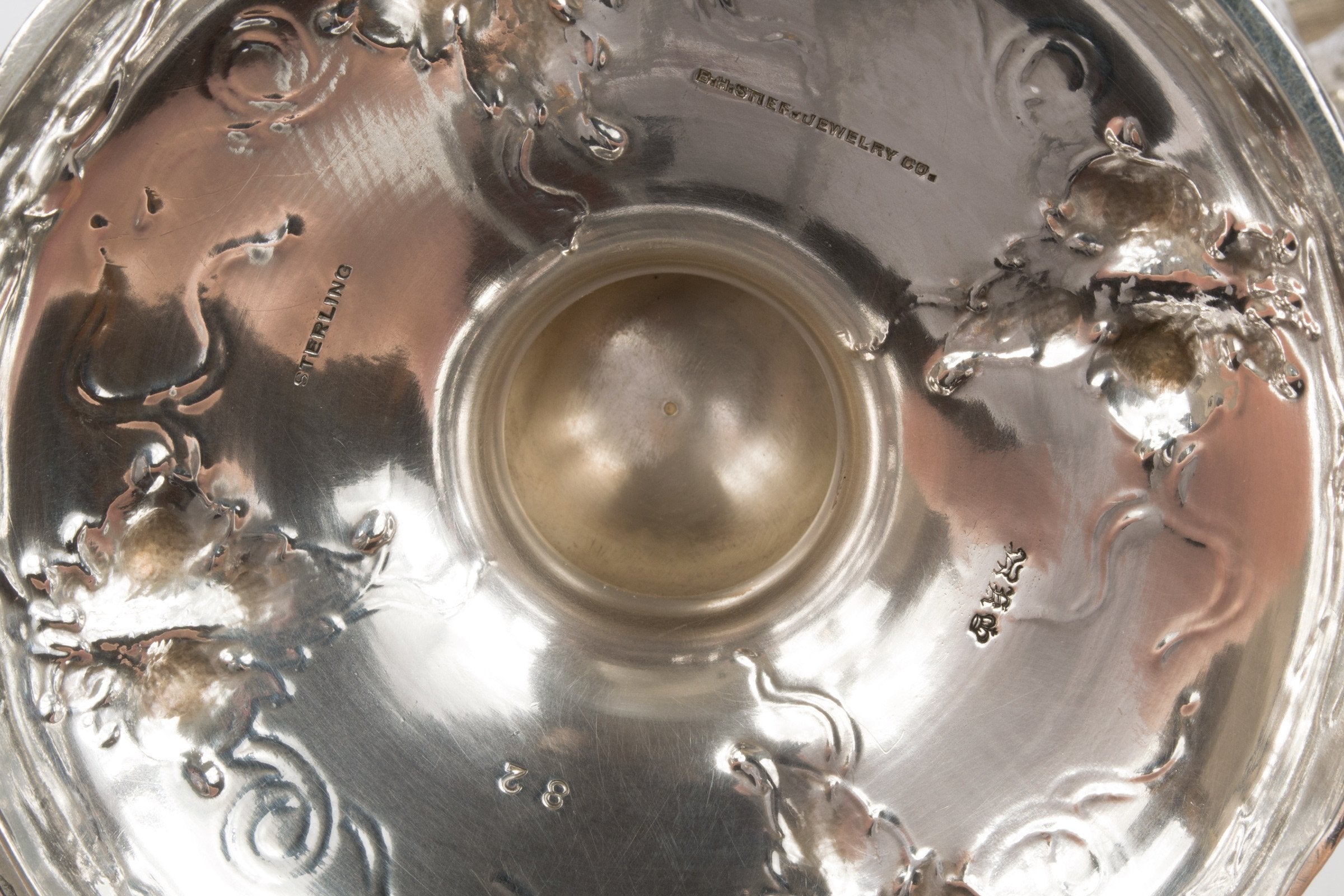 19th Century Hand Made Oversized Sterling Silver Tea and Coffee