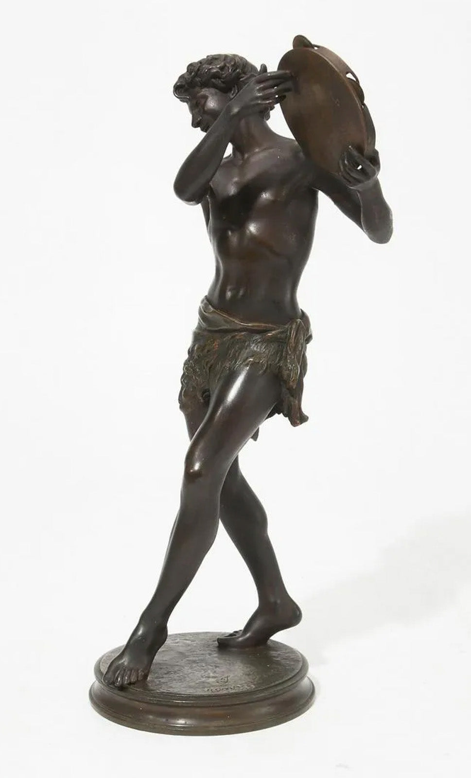 The Dancer of Santorello Bronze after Justin Chrysotome Sanson