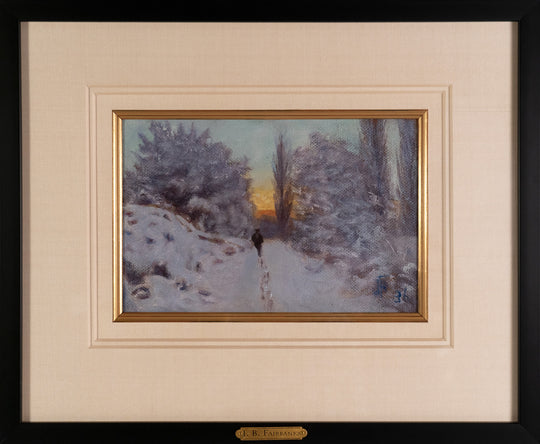 Snowy Path by J. B. Fairbanks