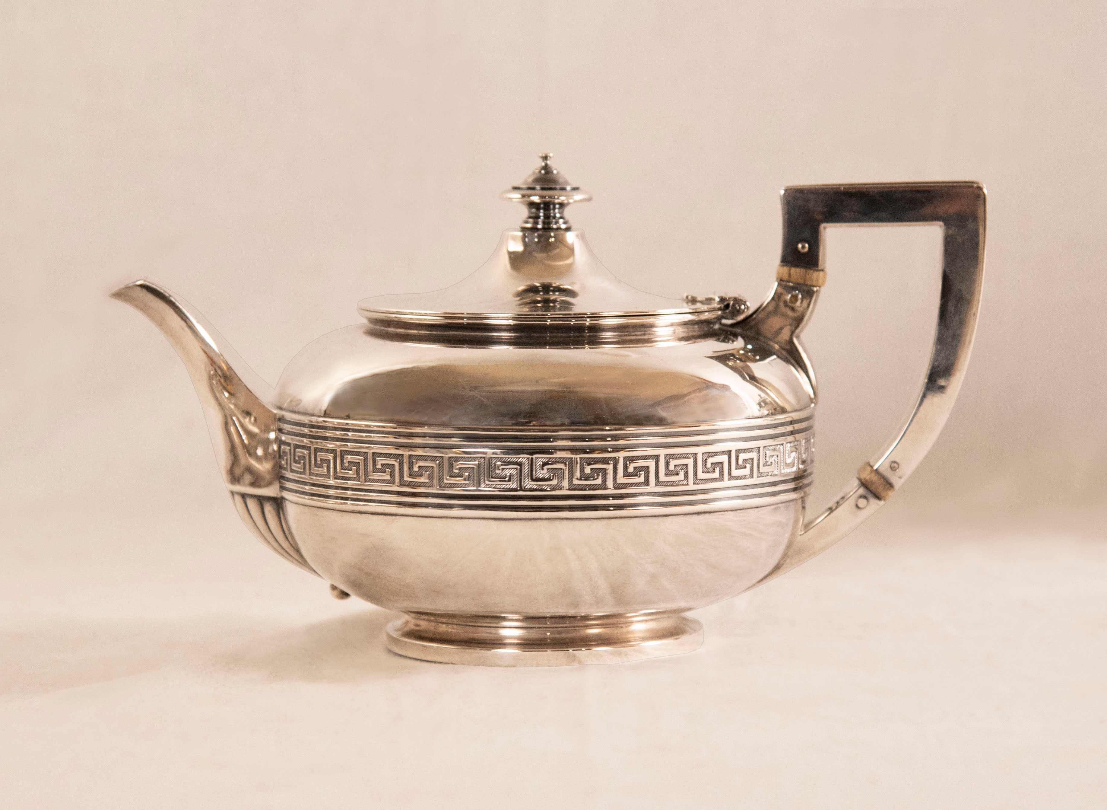 Tiffany deals silver teapot