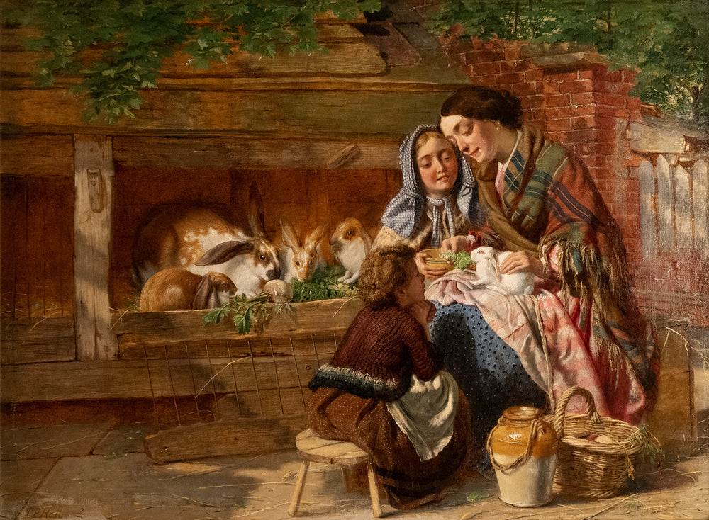 Feeding the Bunnies by Thomas P. Hall