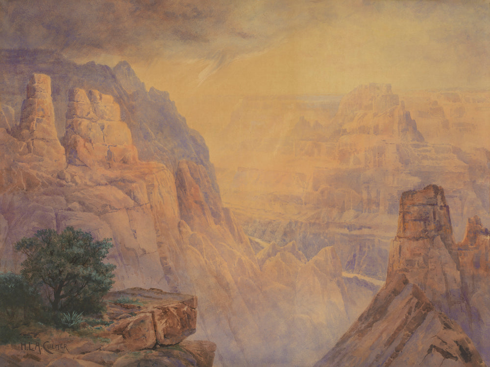 Grand Canyon of the Colorado in Arizona by H.L.A. Culmer