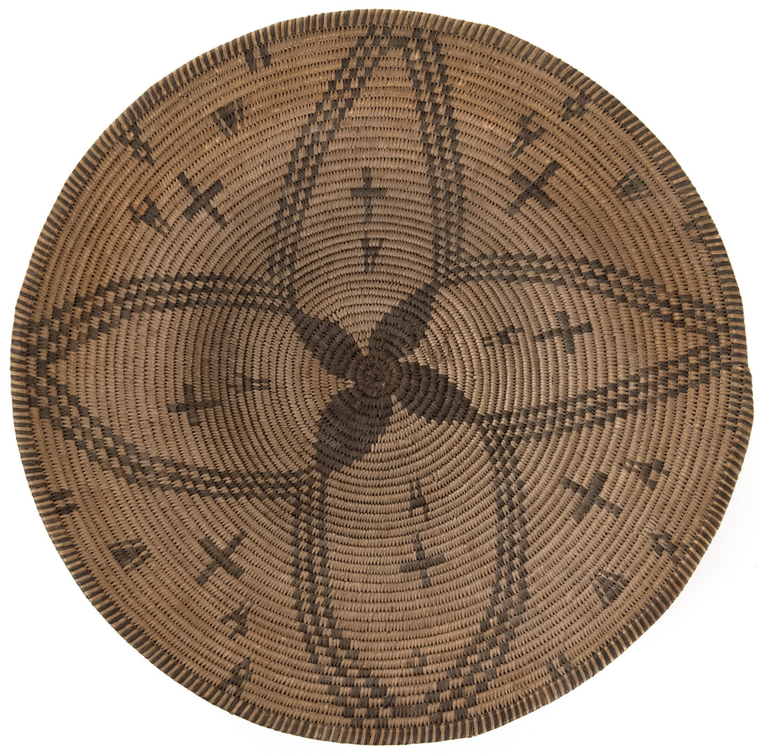 A Fine Yavapai or Western Apache Basketry Tray