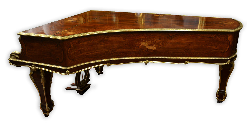Louis XV Style Ormolu Piano Made By John Broadwood & Sons of London