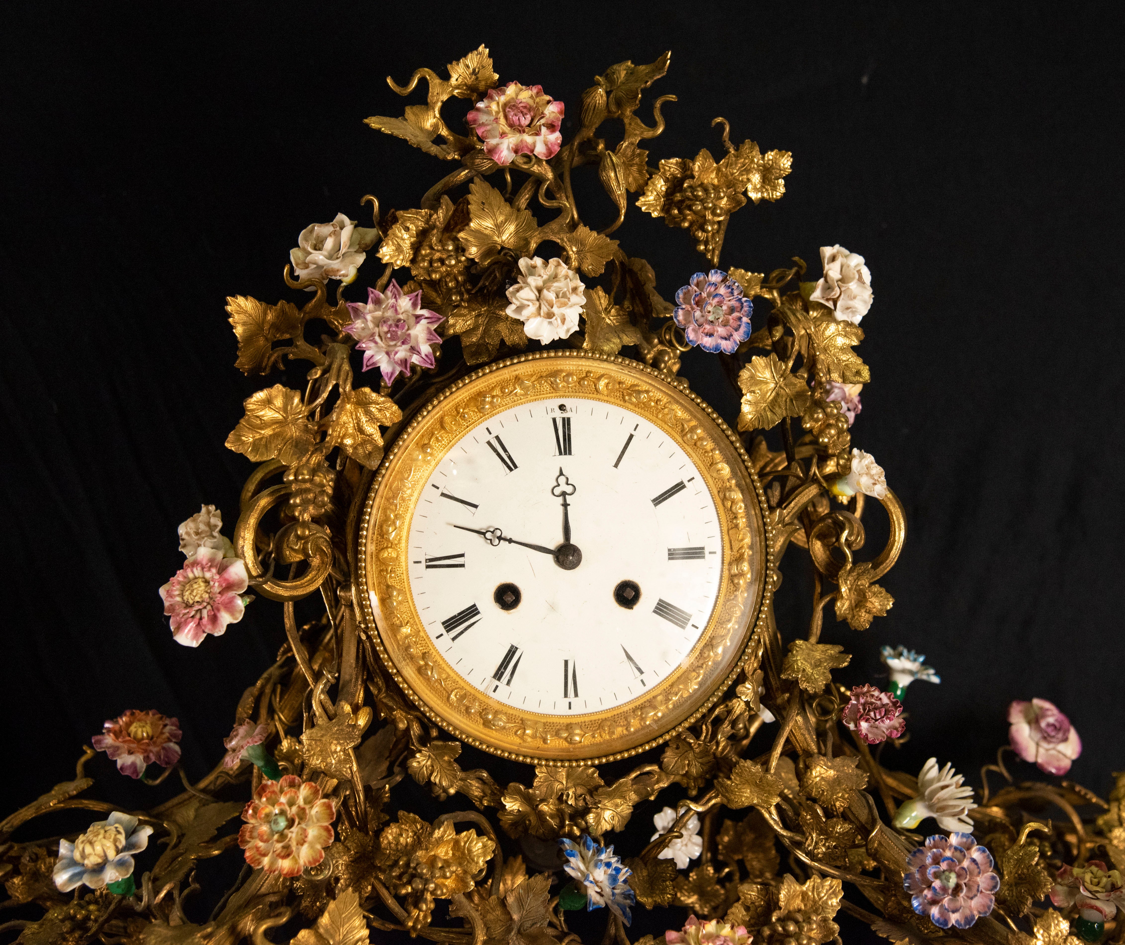 Monumental Japy Frères Ormolu Chinoiserie Clock – Anthonys Fine