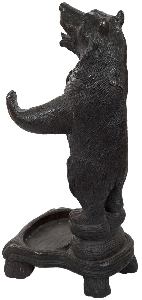 Black Forest Bear-Form Stand