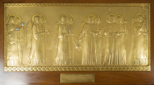 Tiffany Bas-Relief Sculpture of the Angels of the Liturgy
