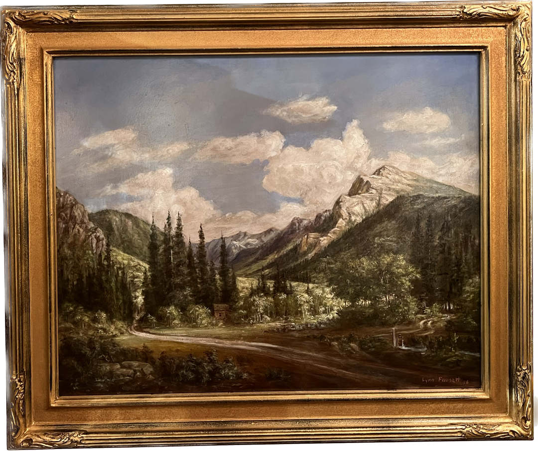 Wasatch Summer Painting (1946) by Lynn Fausett