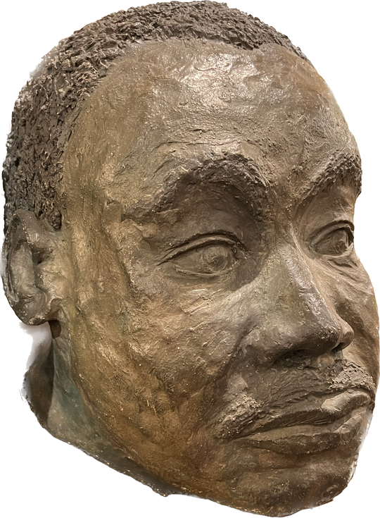 A Bust of the Boxer Joe Louis by Mahonri Young