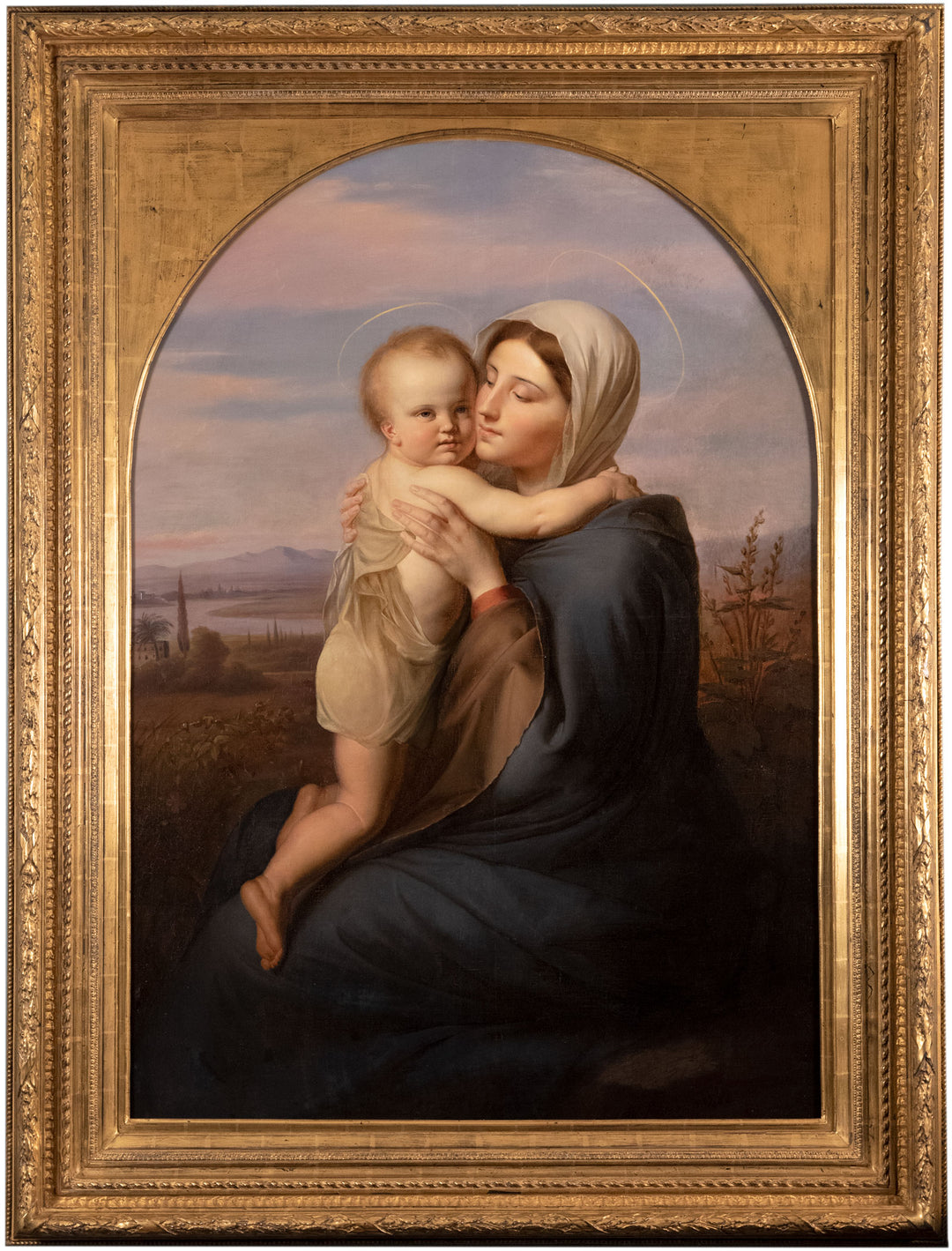 Madonna and Child, 1848 by Jean Baptiste (Jean Mathieu) Nisen