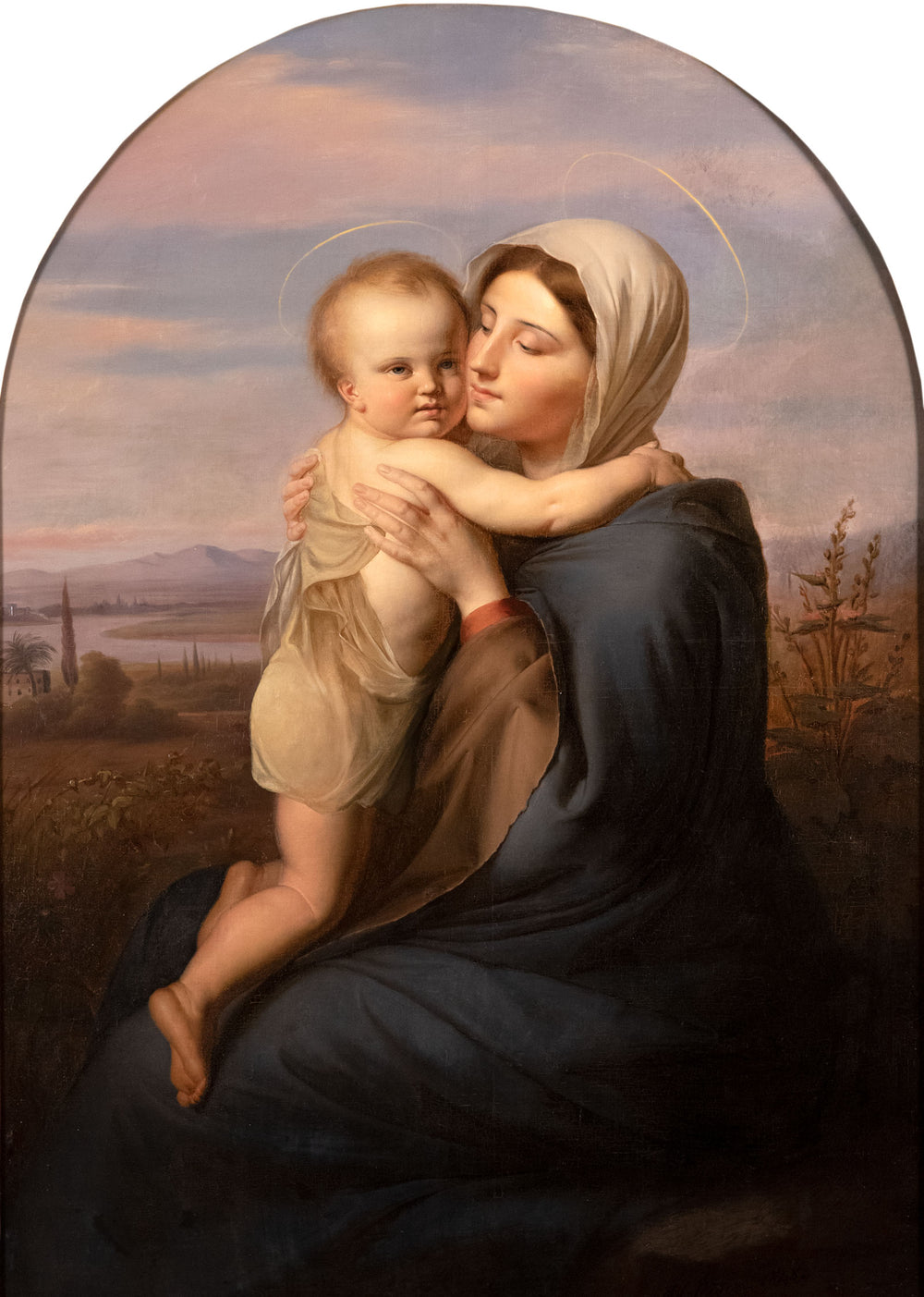 Madonna and Child, 1848 by Jean Baptiste (Jean Mathieu) Nisen