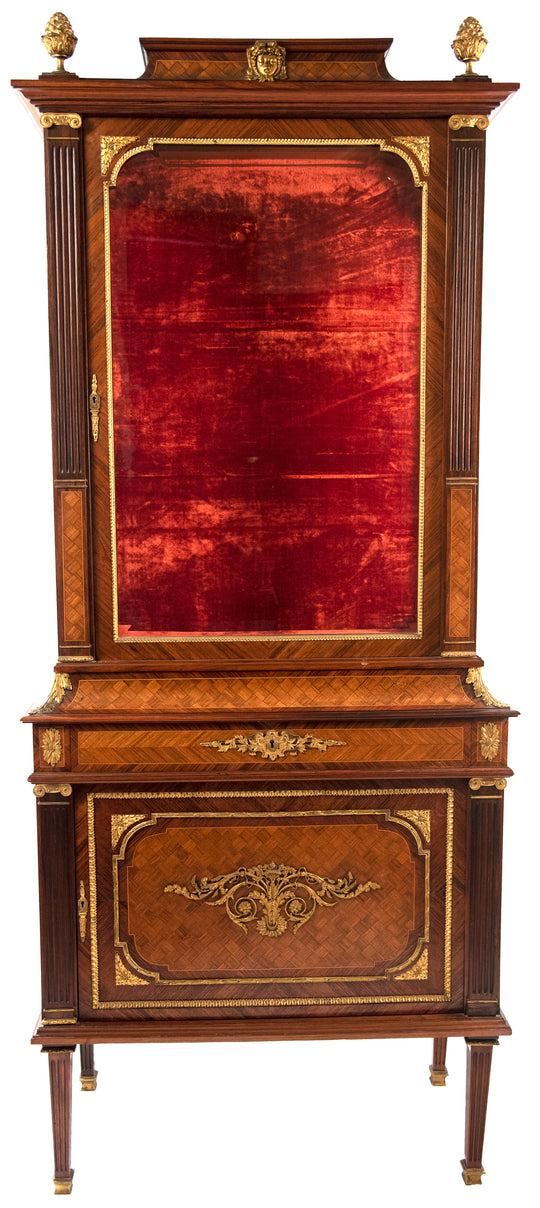 Louis XVI Style Vitrine by A. Bastet, Lyon